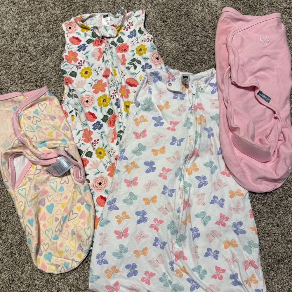 Swaddle sleep sack bundle